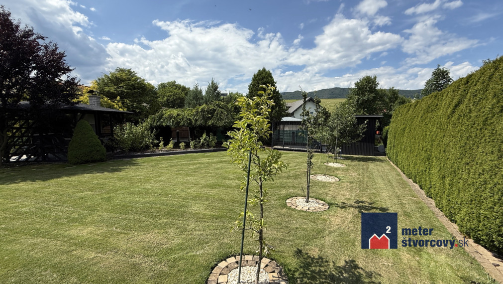 Predaj rodinnej vily s krásnou záhradou 1250 m2 | Stránske | Rajecké Teplice