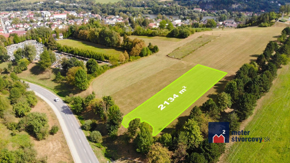 Investícia vo forme pozemku | 2134 m2 | Strečno