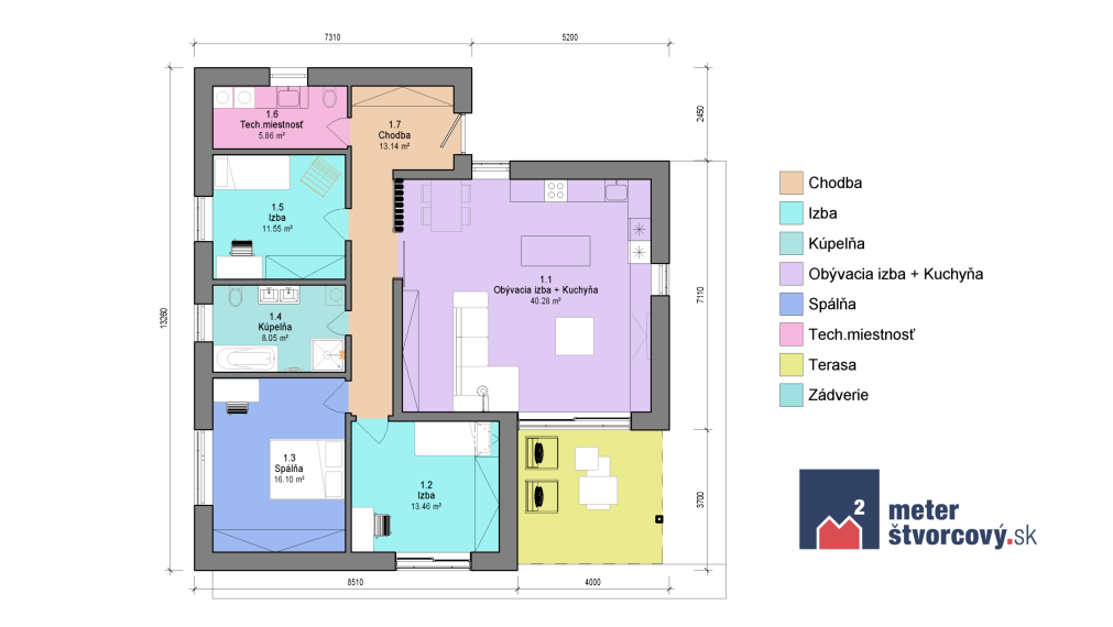 Rodinný bungalov IBV Brezy | Žilina | Trnové