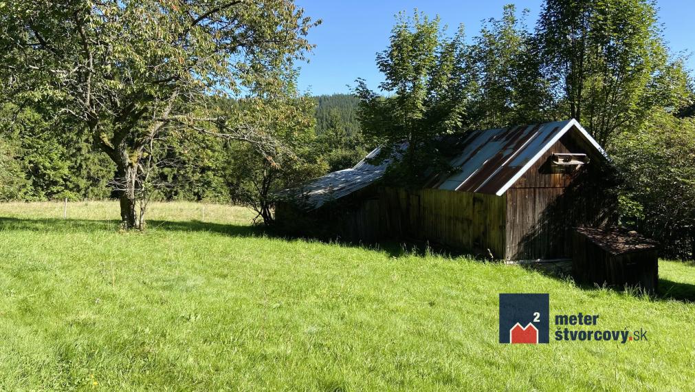 Drevenica v pôvodnom stave - len 4 km od SKI Makov, okres Čadca