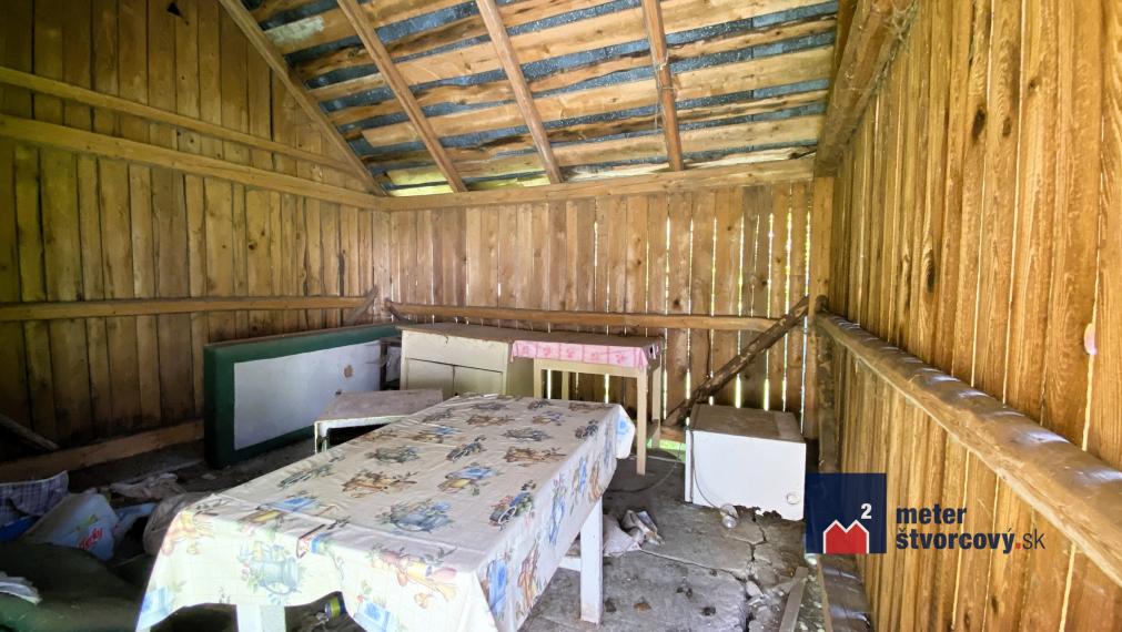 Drevenica v pôvodnom stave - len 4 km od SKI Makov, okres Čadca