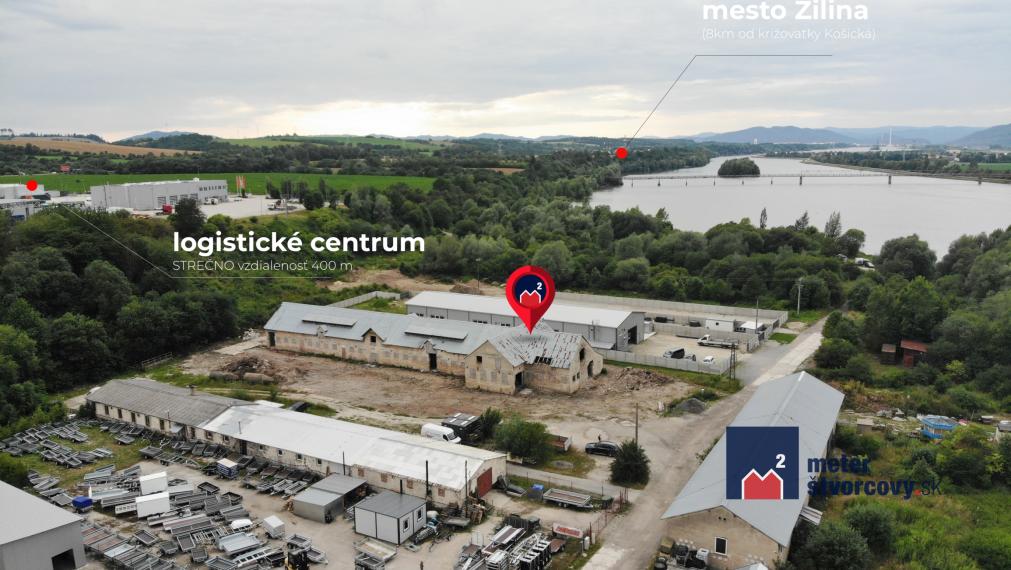 Pozemok na skladovanie a ľahký priemysel | Strečno | 3560 m2