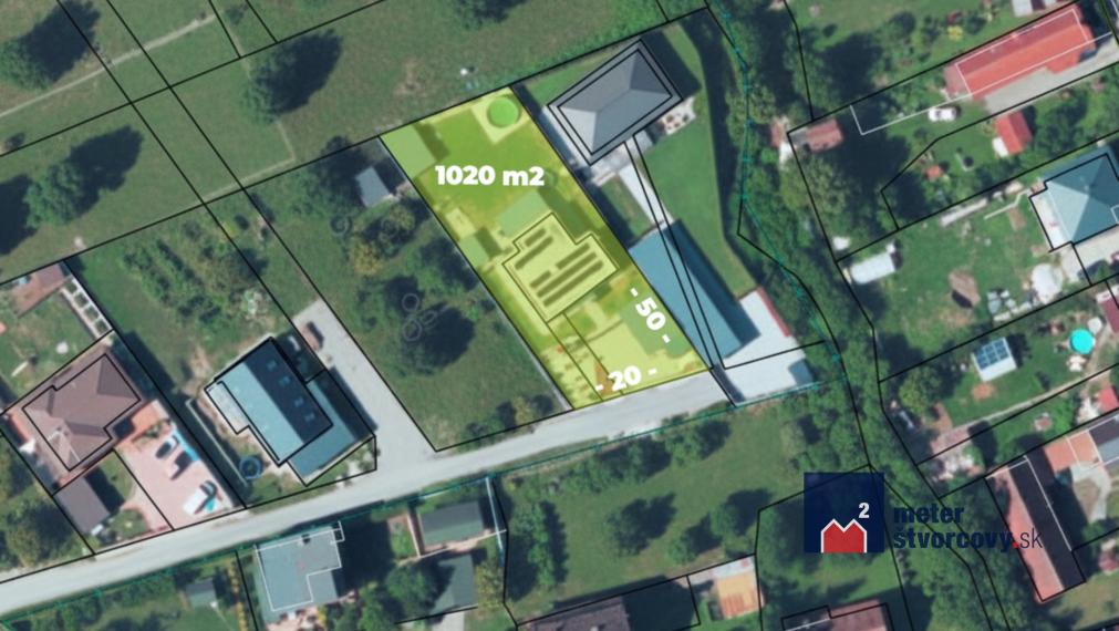 4-izb. bungalov v Bitarovej | 1020 m2 | postavený 2015