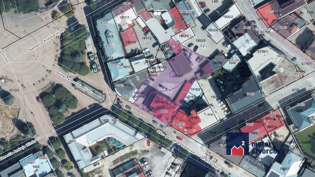 Pripravujeme komerčný objekt s parkovaním v centre Žiliny | 1600 m2