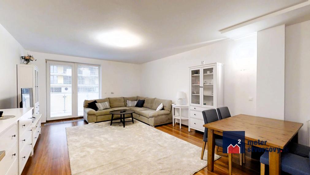 Prenájom kompletne zariadený 2 izb. byt s terasou, 3*STAR Bôrik, Žilina