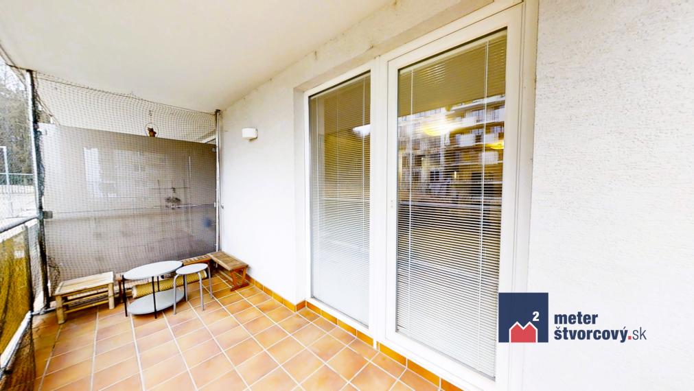 Prenájom kompletne zariadený 2 izb. byt s terasou, 3*STAR Bôrik, Žilina