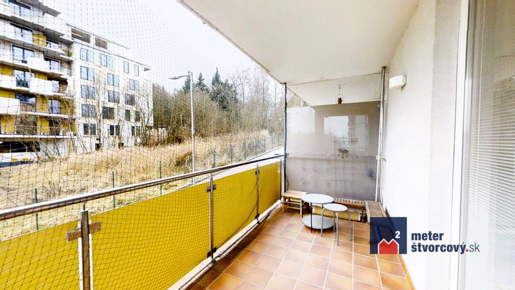 Prenájom kompletne zariadený 2 izb. byt s terasou, 3*STAR Bôrik, Žilina