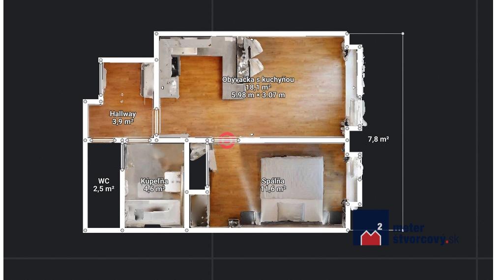Predaj 2-izb. bytu Rudiny 2 | Žilina | 51 m2 | balkón