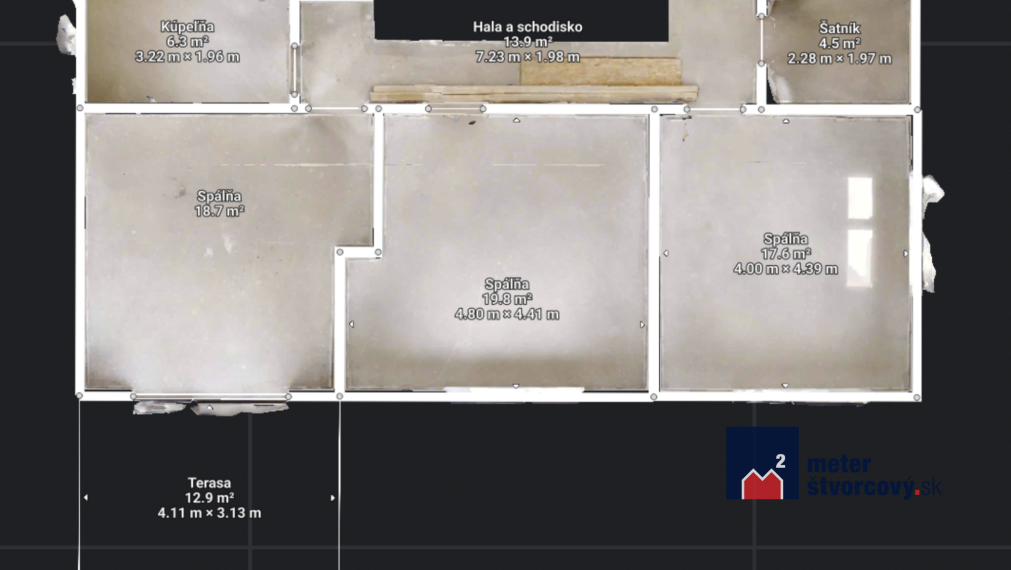 Novostavba 5-izbová vila, 175m2, Považský Chlmec - ZA