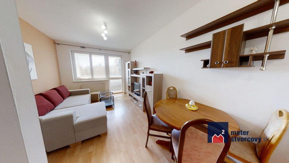 Prenájom 2-izb. bytu v rezidencii Kastor blízko lesoparku 41 m2, zariadený