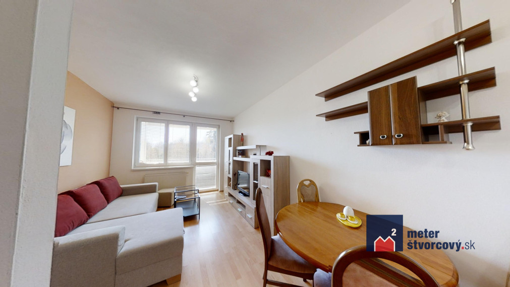 Prenájom 2-izb. bytu v rezidencii Kastor blízko lesoparku 41 m2, zariadený