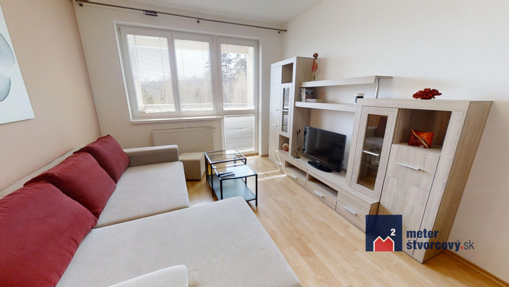 Prenájom 2-izb. bytu v rezidencii Kastor blízko lesoparku 41 m2, zariadený