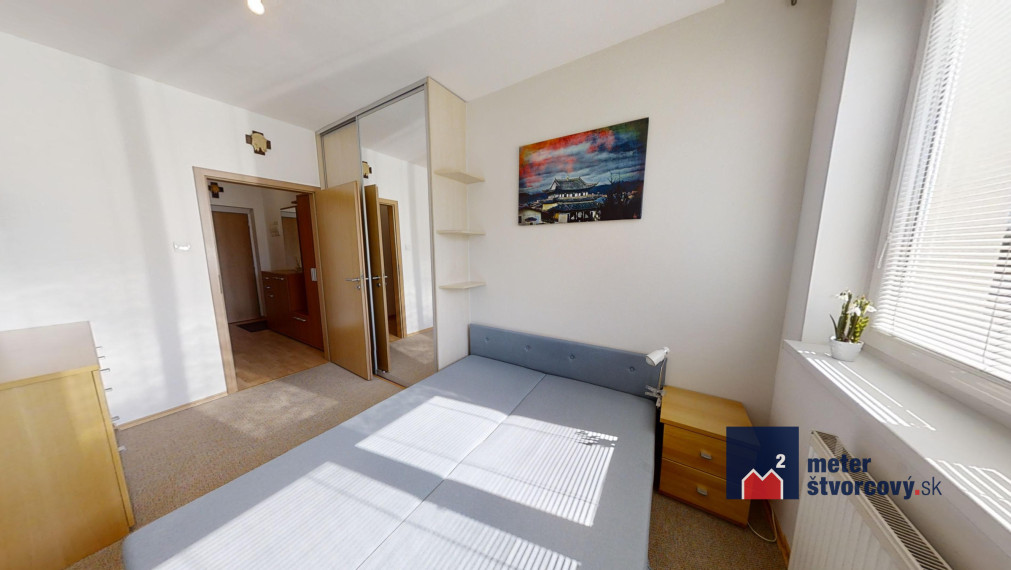 Prenájom 2-izb. bytu v rezidencii Kastor blízko lesoparku 41 m2, zariadený