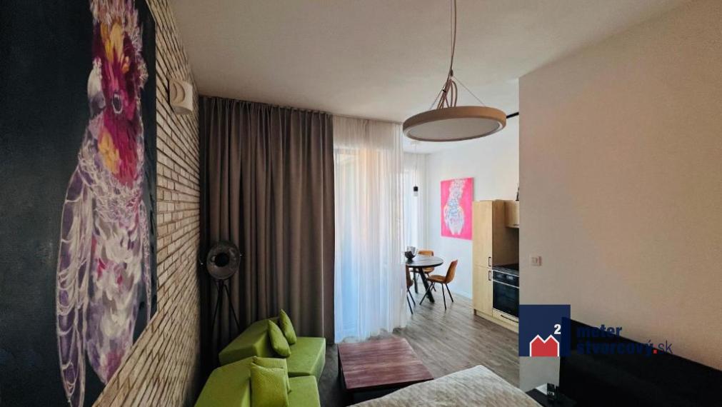 Prenájom 1+kk byt s parkovaním - Piano Residence, Žilina-centrum, ul. J.Milca