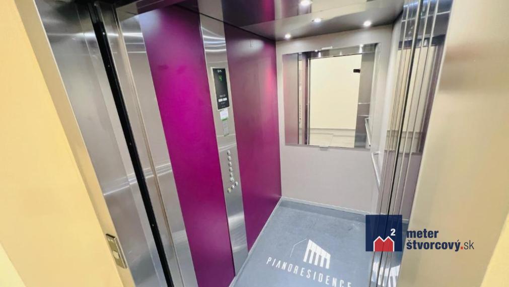 Prenájom 1+kk byt s parkovaním - Piano Residence, Žilina-centrum, ul. J.Milca