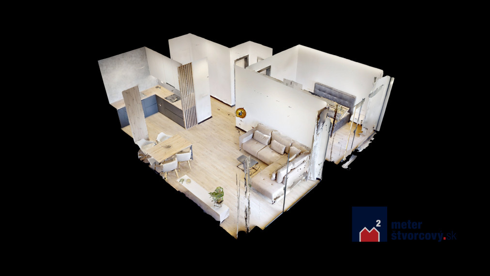 Na prenájom Prémiový 2-izbový byt – Kvetnica, Žilina