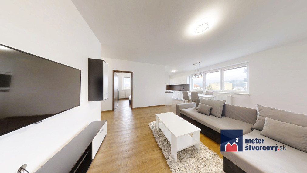 Predaj: NOVOSTAVBA 3 izbový byt s balkónom a 2 parkovacími miestami - Maršová-Rašov