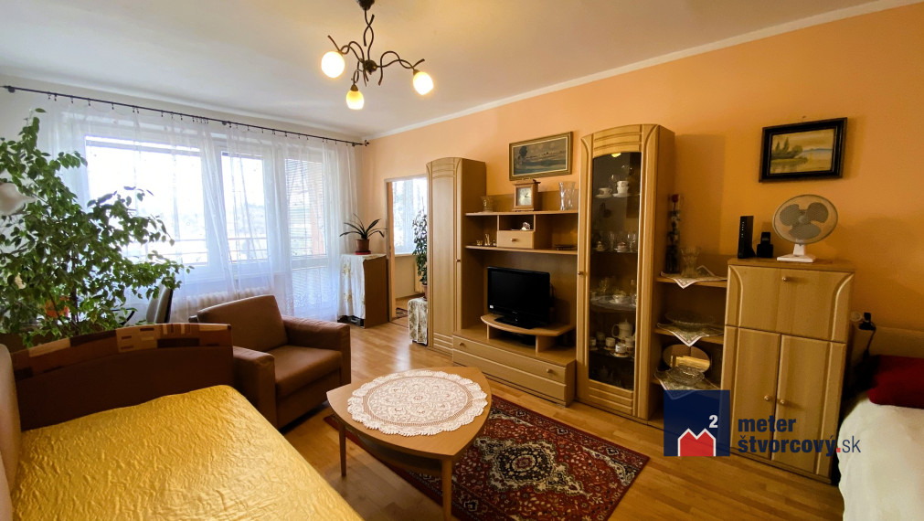 Prenájom slnečného 2-izbového bytu, 55 m², Žilina – Bajzova ulica