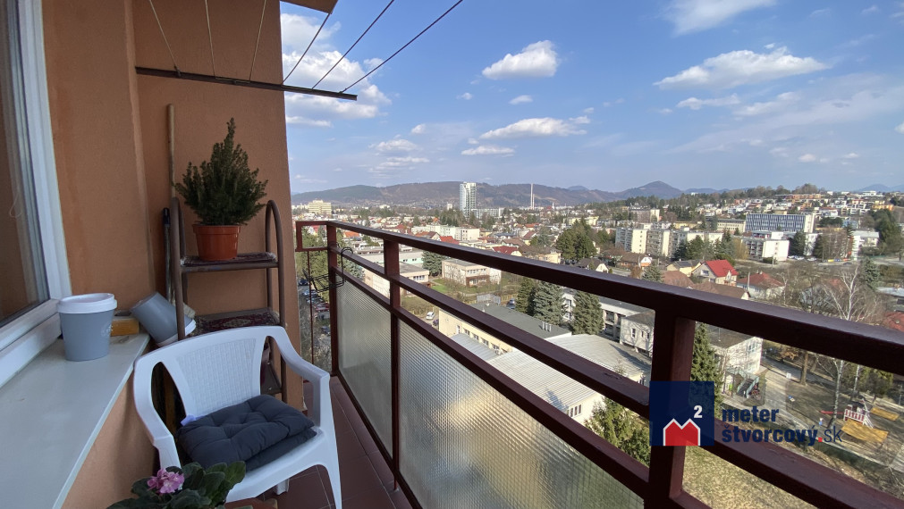 Prenájom slnečného 2-izbového bytu, 55 m², Žilina – Bajzova ulica