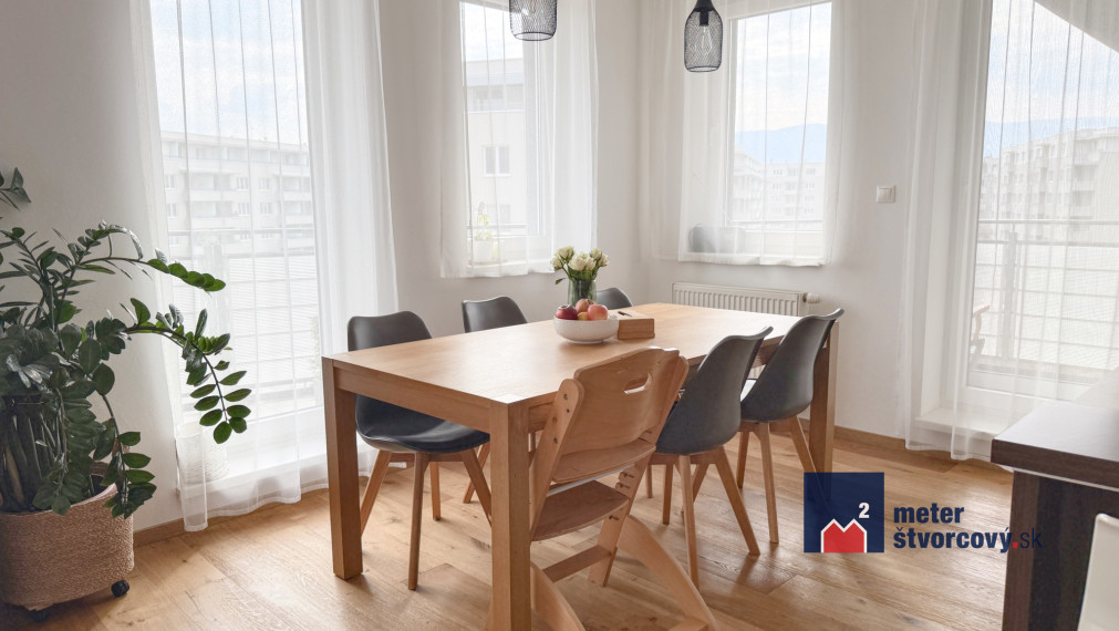 NOVINKA: Komfortný 3-izb. byt | 87 m2 | Arboreum | Žilina - Obežná