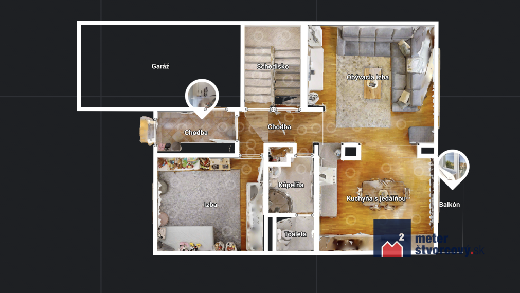 NOVINKA | Budatín | 297 m2 | radovka z r. 2000