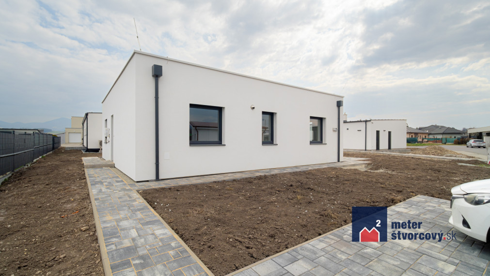 Predaj: Novostavba 4-izbový bungalov Košťany nad Turcom (možný odpočet DPH)