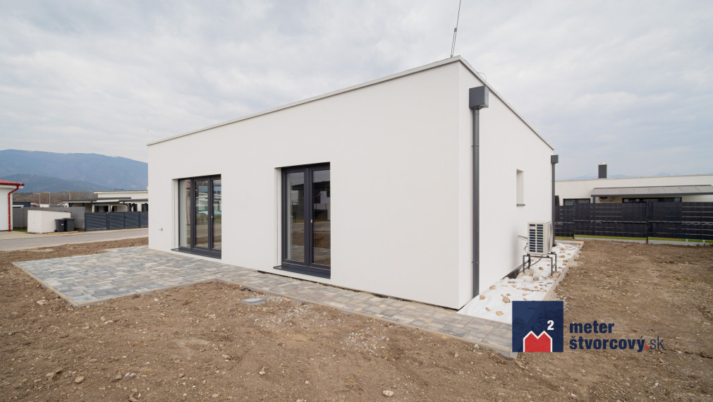 Predaj: Novostavba 4-izbový bungalov Košťany nad Turcom (možný odpočet DPH)