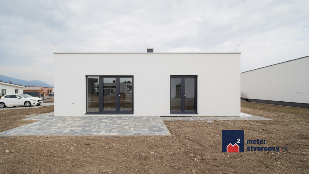 Predaj: Novostavba 4-izbový bungalov Košťany nad Turcom (možný odpočet DPH)