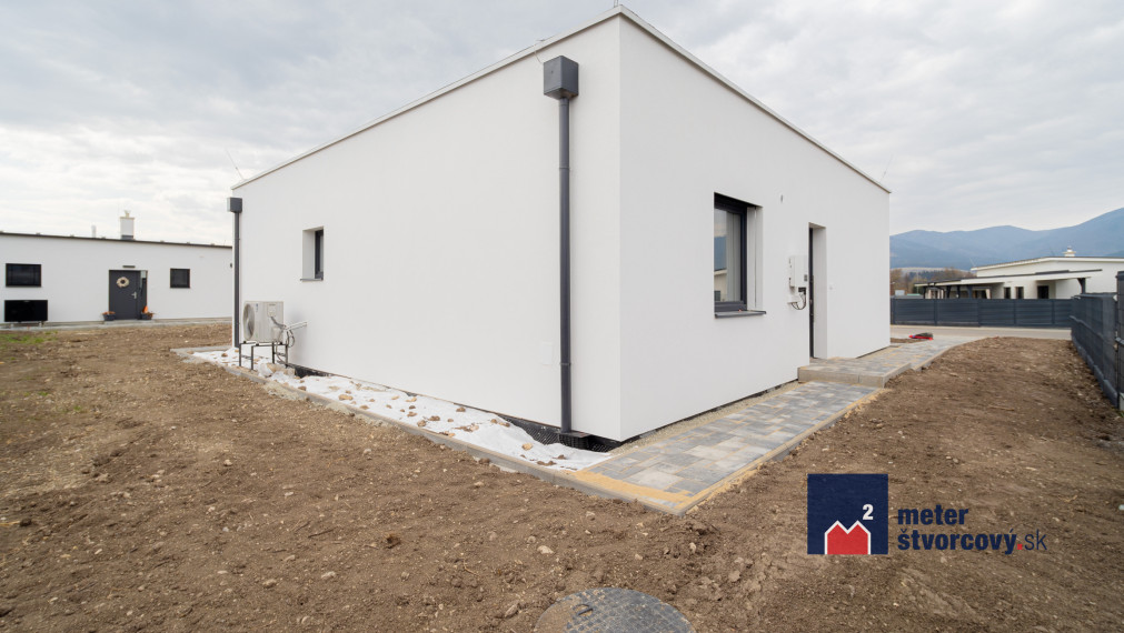 Predaj: Novostavba 4-izbový bungalov Košťany nad Turcom (možný odpočet DPH)