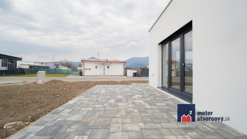 Predaj: Novostavba 4-izbový bungalov Košťany nad Turcom (možný odpočet DPH)
