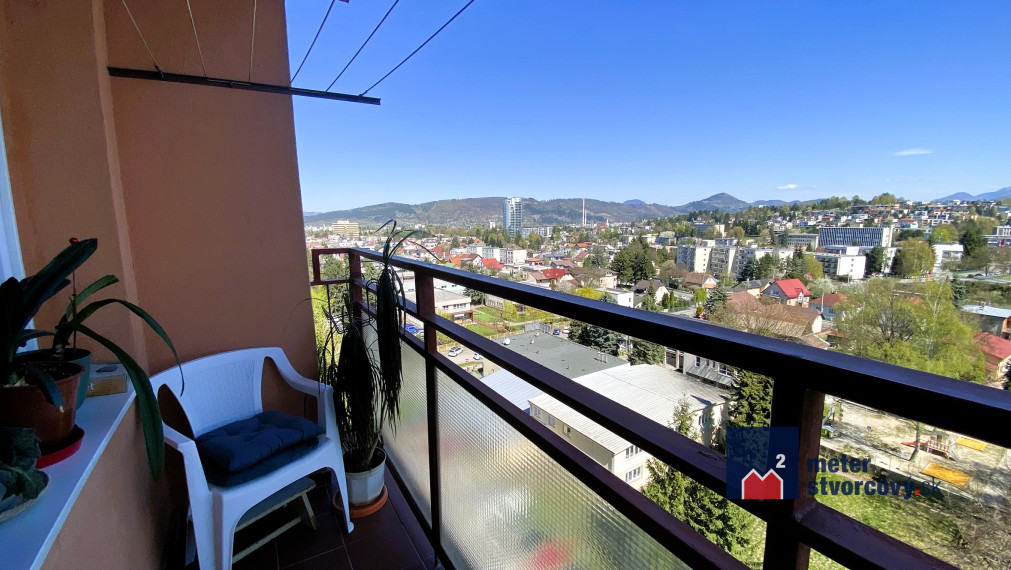 Prenájom slnečného 2-izbového bytu, 55 m², Žilina – Bajzova ulica