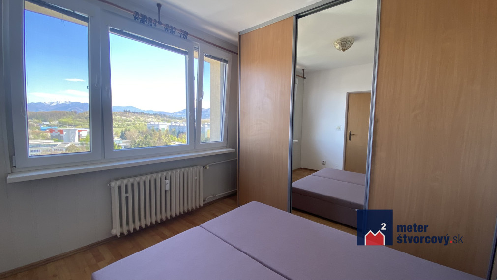 Prenájom slnečného 2-izbového bytu, 55 m², Žilina – Bajzova ulica