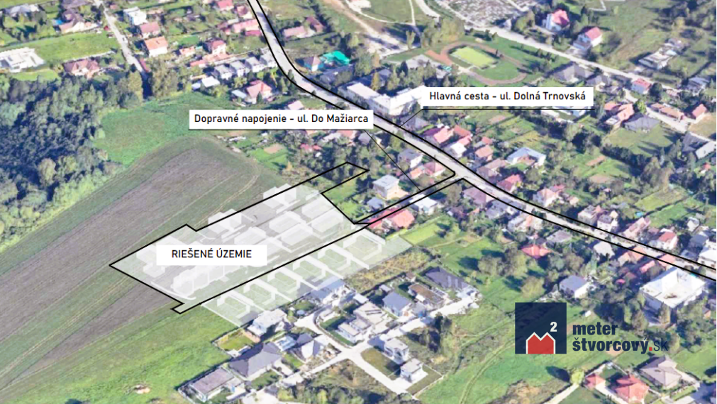 Predaj: Pozemok - Žilina-Trnové, ul. Do Mažiarca
