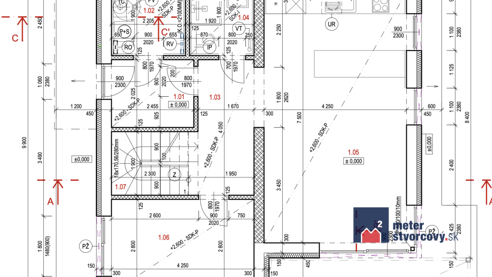 PRIPRAVUJEME: 4-izb. RD novostavba | 446 m2 pozemok | 132 úžit. plocha | Žilina - Bánová