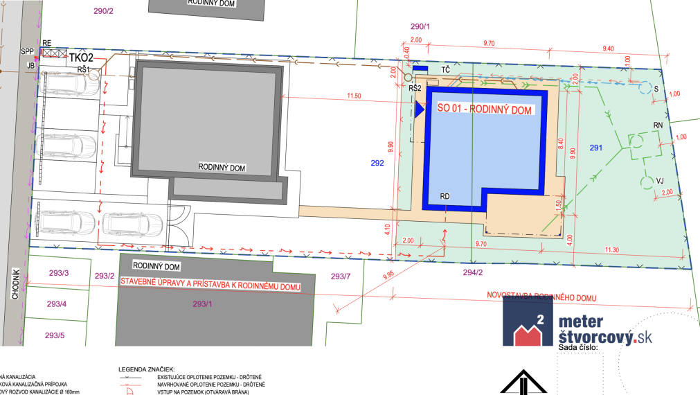 PRIPRAVUJEME: 4-izb. RD novostavba | 446 m2 pozemok | 132 úžit. plocha | Žilina - Bánová