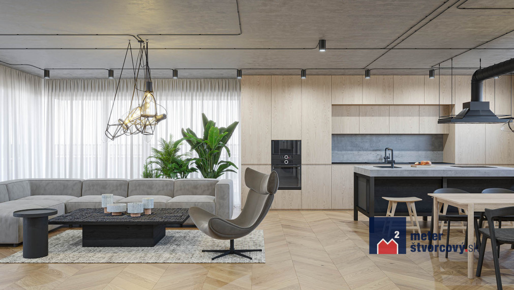 Výnimočný 4-izb. PENTHOUSE | 189 m2 plus 261 m2 terasa a 56 m2 garáž