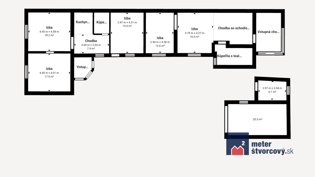NOVINKA: Rodinný dom na bývanie aj podnikanie | 752 m2 | Rosina