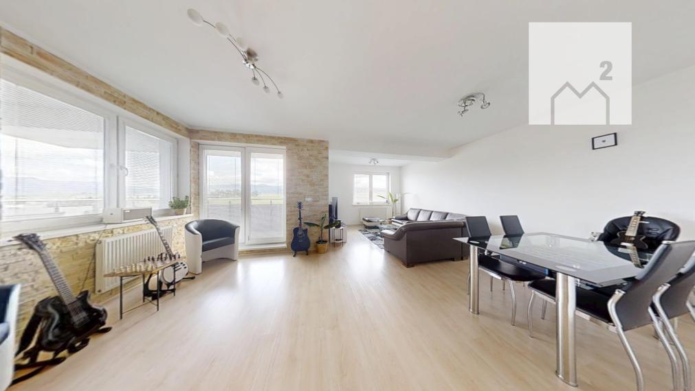 4-izb. byt s veľkou terasou, park. miesto a garáž v cene