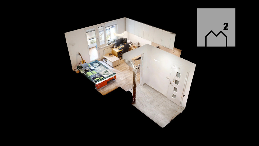 Na predaj kompletne zrekonštruovaná garsónka s lodžiou – Žilina, Bôrik