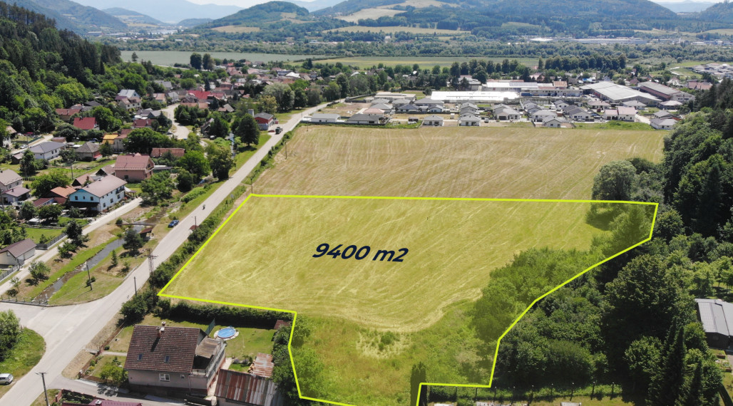9400 m2 na developerský zámer | Svederník