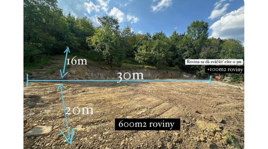 Predaj: Pozemok - Kotešová - Oblazov