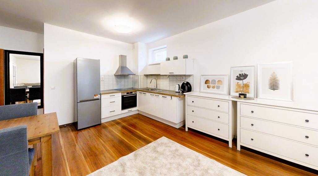 Prenájom kompletne zariadený 2 izb. byt s terasou, 3*STAR Bôrik, Žilina