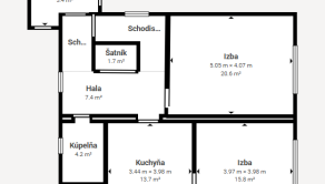 Rodinný dom Závodie