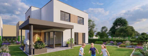 PRIPRAVUJEME: 4-izb. RD novostavba | 446 m2 pozemok | 132 úžit. plocha | Žilina - Bánová