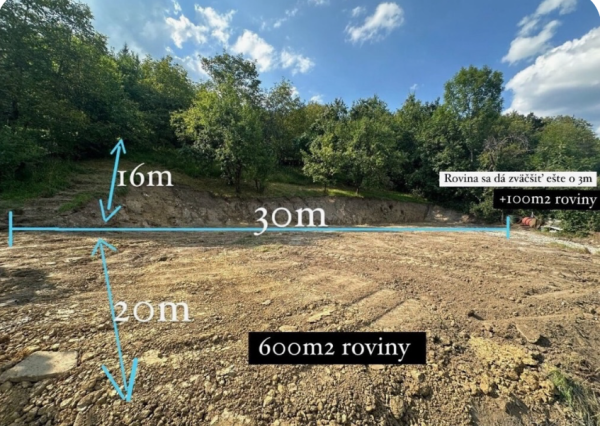 Predaj: Pozemok - Kotešová - Oblazov