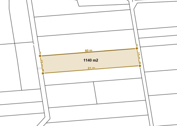 Predaj: Rekreačný pozemok – Povina (1140 m2)