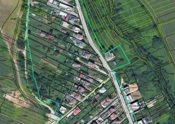 Stavebný pozemok so starším RD Trnové