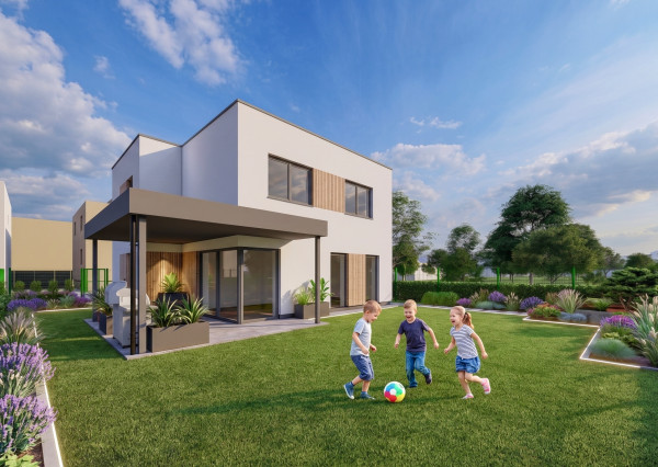 PRIPRAVUJEME: 4-izb. RD novostavba | 446 m2 pozemok | 132 úžit. plocha | Žilina - Bánová
