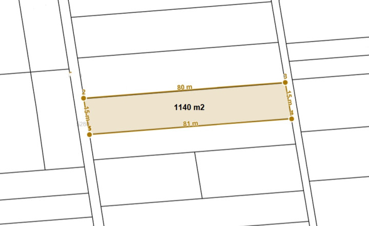 Predaj: Pozemok – Povina (1140 m2)