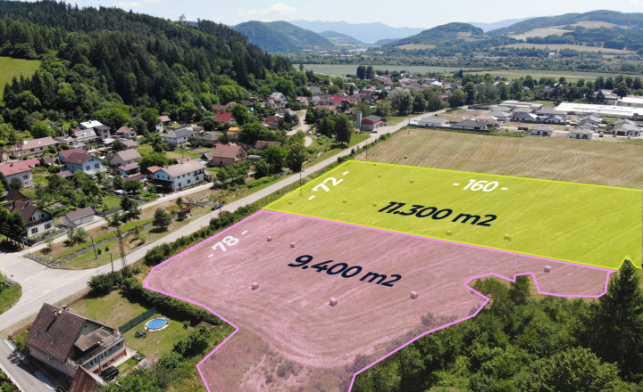 Pozemok na investíciu a development | 11.300 m2 | Svederník | okr. Žilina